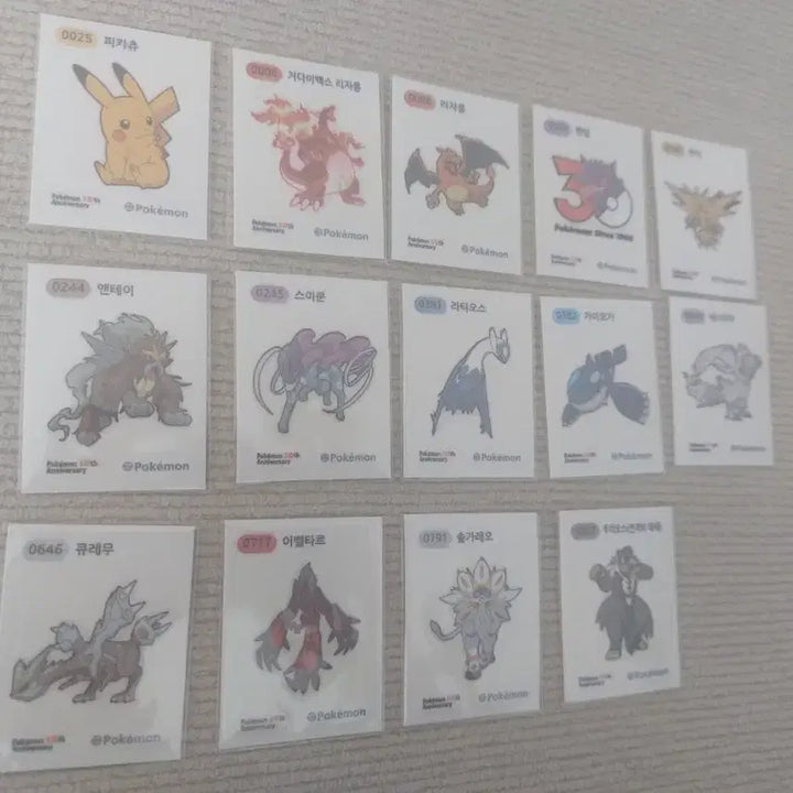 [BUNJANG] Pokemon Sticker Collection Series 5 / 포켓몬 띠부씰 시즌5
