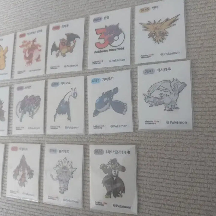 [BUNJANG] Pokemon Sticker Collection Series 5 / 포켓몬 띠부씰 시즌5