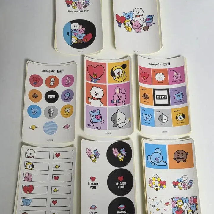 [BUNJANG] BT21 Sticker Set / bt21 스티커 세트
