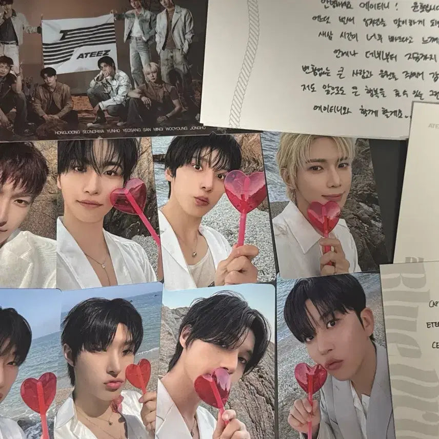 [BUNJANG] ATEEZ 8th Exhibition BLUE DRIFT Welcome Kit / 에이티즈 ATEEZ 8th 전시회 BLUE DRIFT 웰컴키트