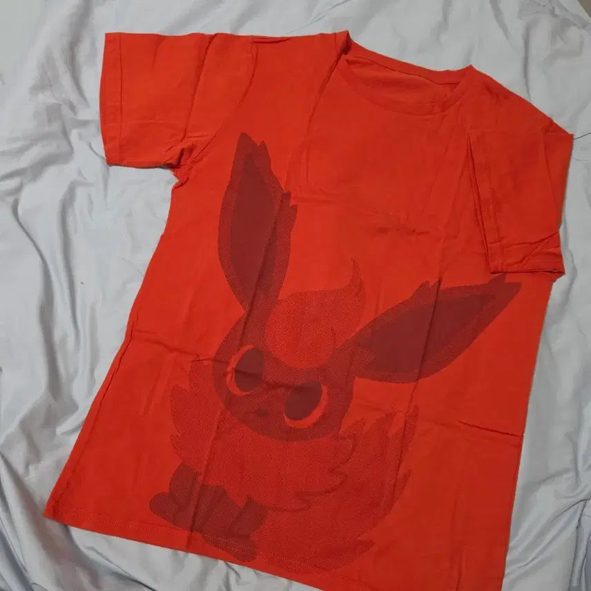 [BUNJANG] Pokemon Time Eevee Booster T-Shirt / 포켓몬타임 이브이 부스터 반팔 티셔츠