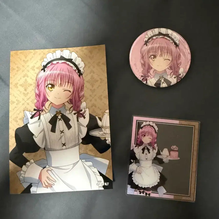 [BUNJANG] Shugo Chara! Loft Pop-Up Maid Amu Set / 캐릭캐릭체인지 로프트 팝업 메이드&amp;집사 아무 세트