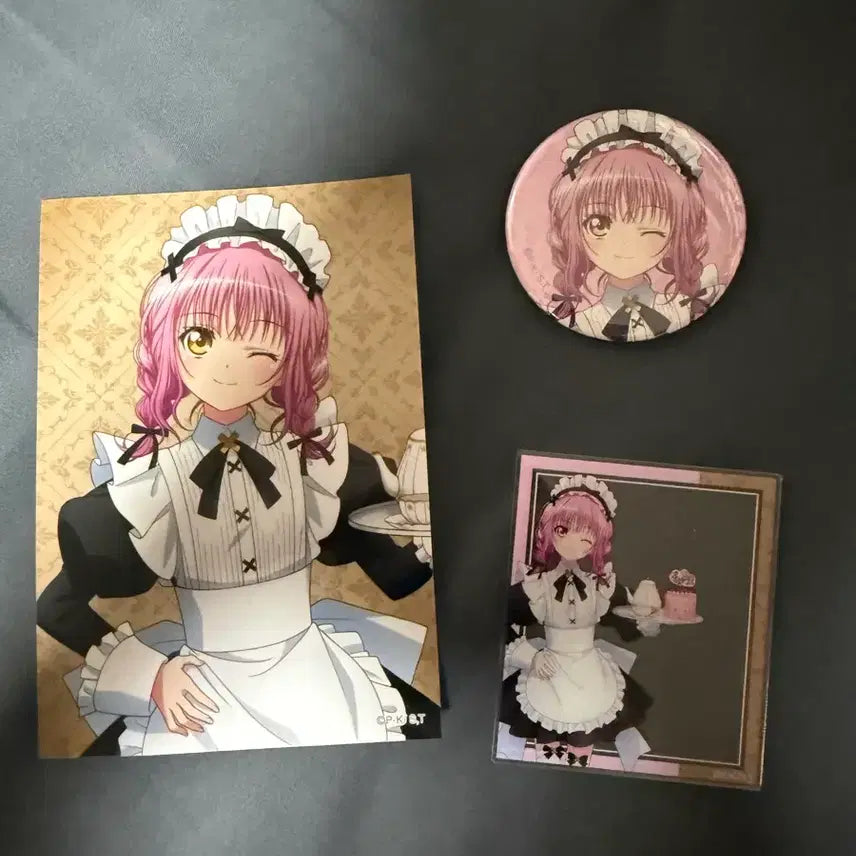 [BUNJANG] Shugo Chara! Loft Pop-Up Maid Amu Set / 캐릭캐릭체인지 로프트 팝업 메이드&amp;집사 아무 세트