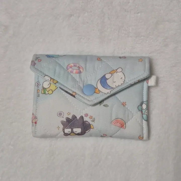 [BUNJANG] Happy Dan V Snap Card Wallet / 해피단브이 카드지갑 똑딱이