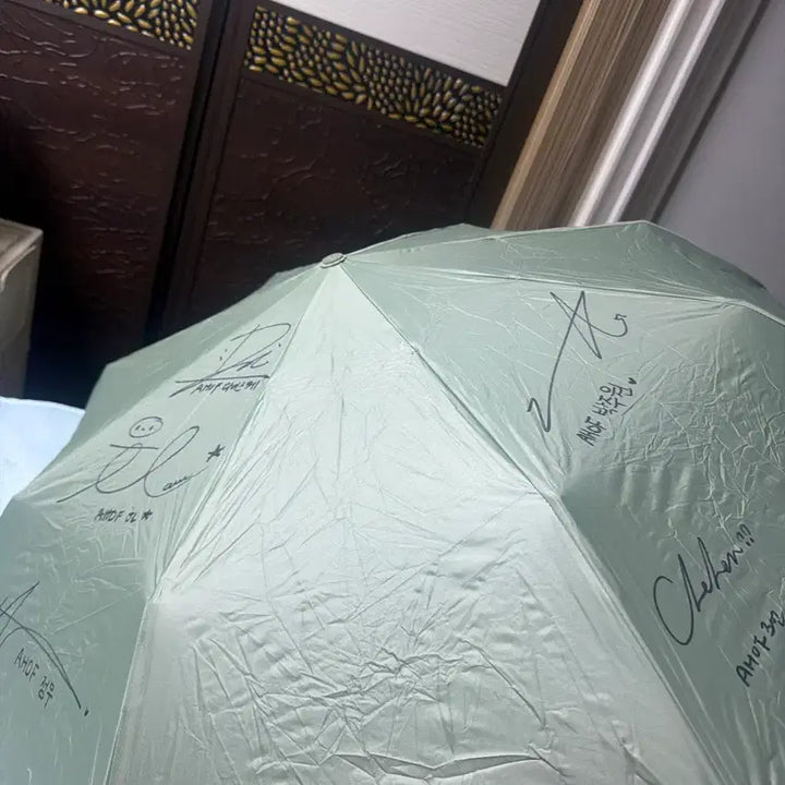 [BUNJANG] Nine Signed Umbrella / 아홉 친필사인 우산
