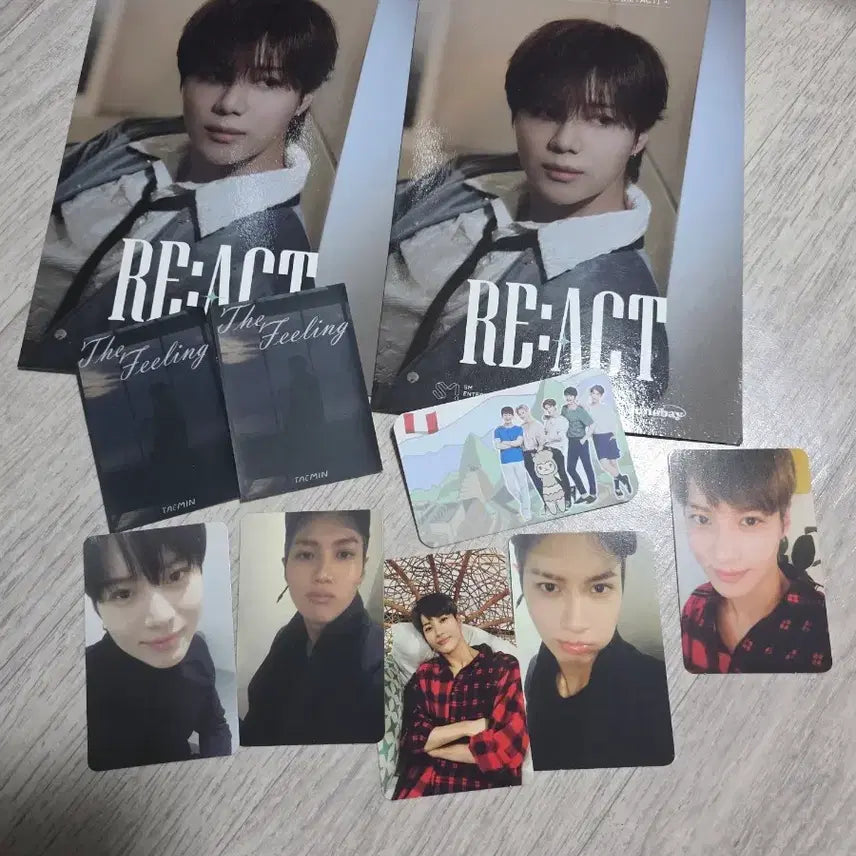 [BUNJANG] SHINee Taemin Album &amp; Goods Photocard Bundle Set / 샤이니 앨범 &amp; 태민 앨범 &amp; 태민 굿즈 포카 일괄