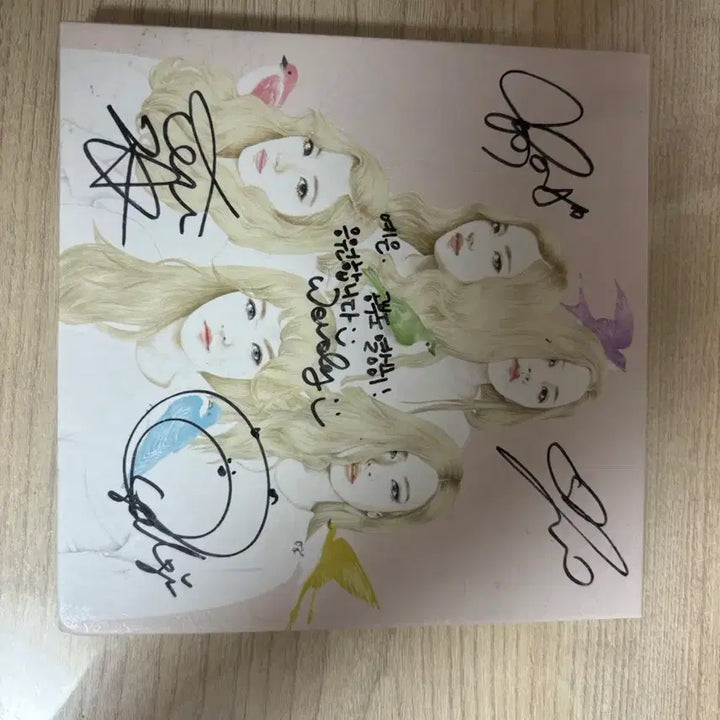 [BUNJANG] Red Velvet Signed Album / (비매)레드벨벳 친필싸인 앨범