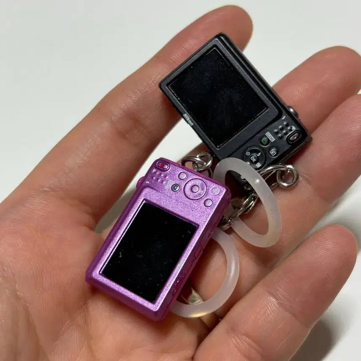 [BUNJANG] Nikon Coolpix Camera Mesirushi Gacha (Pink/Silver) / 니콘 쿨픽스 카메라 메지루시 가챠(핑크/실버)