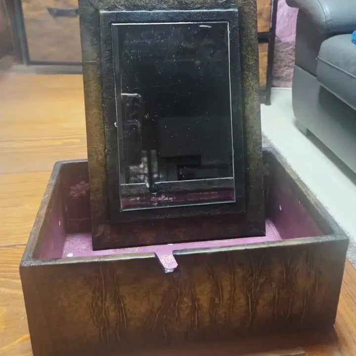 [BUNJANG] Antique Mirror Storage Box 27cm / 골동품거울보관함27센티18센티