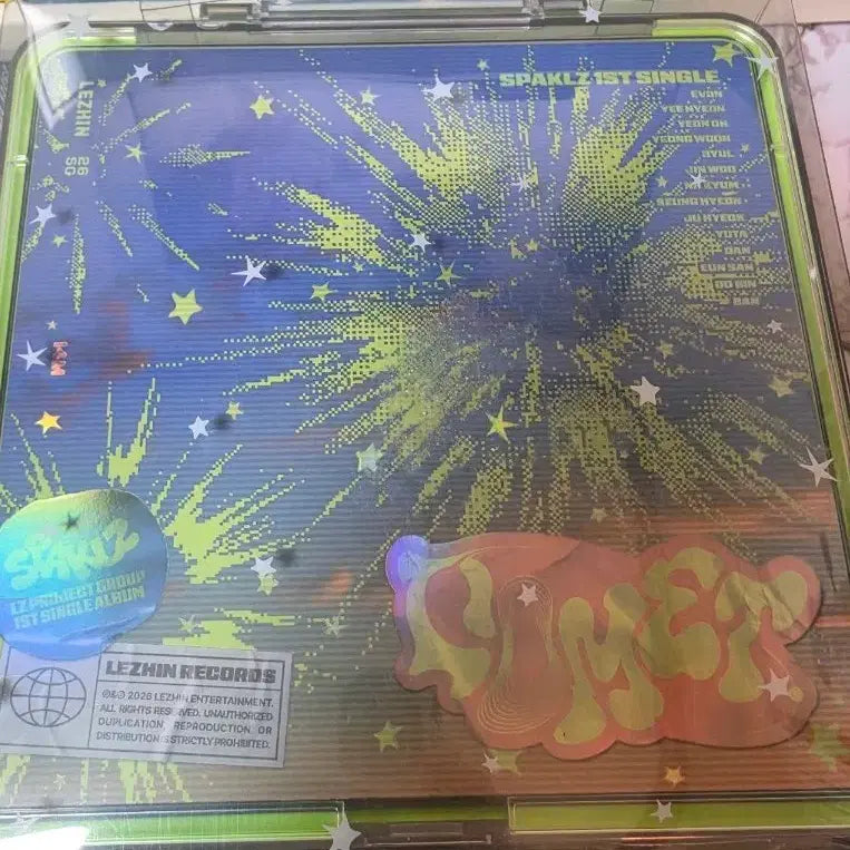 [BUNJANG] Sparkles Resin Signature Simple Unsealed Item / 스파클즈 레진 시그 단순 개봉품