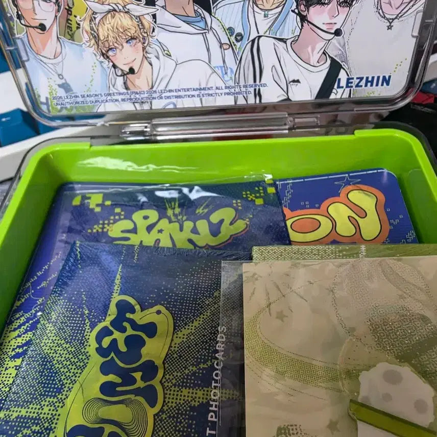 [BUNJANG] Sparkles Resin Signature Simple Unsealed Item / 스파클즈 레진 시그 단순 개봉품