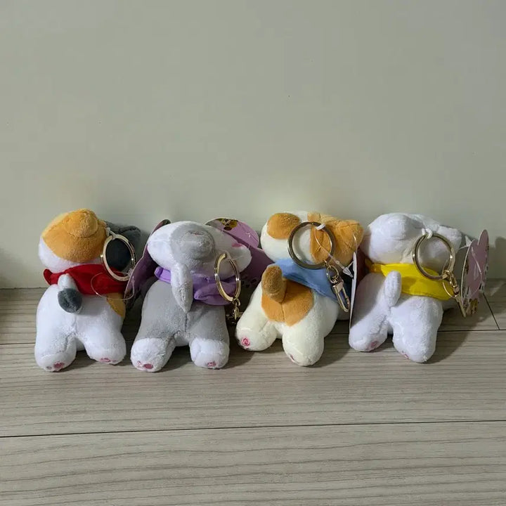 [BUNJANG] Cat Cloak Doll Keychain Bundle Set / [일괄] 고양이 망토 인형 키링 세트