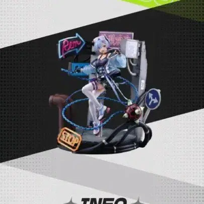 [BUNJANG] eStream Re:Zero Rem Figure Neon Sign Concept (270mm) Sealed / eStream 리제로 렘 피규어 미개봉 새상품