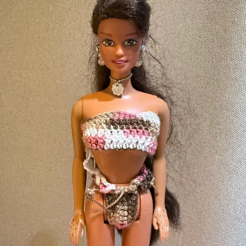 [BUNJANG] Vintage Barbie Doll Bikini Set / 빈티지 바비인형 비키니 세트