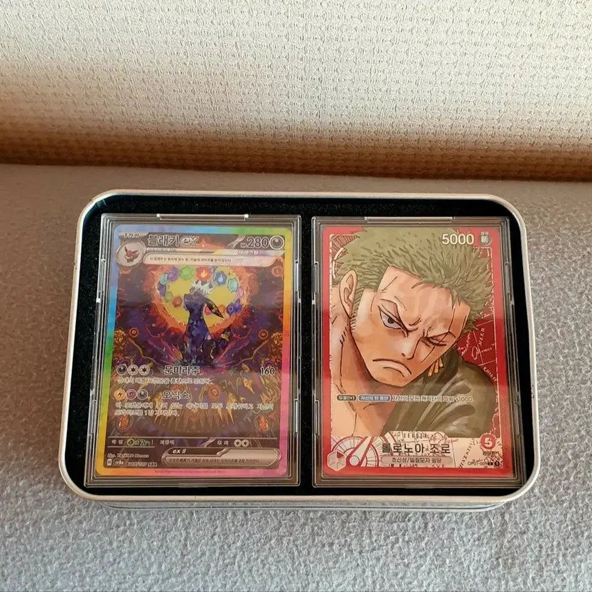 [BUNJANG] One Piece and Pokémon Card Game Sets (2 Types, 1 Set Each) / 카드게임 원피스 포켓몬 2종 1세트씩 드립니다
