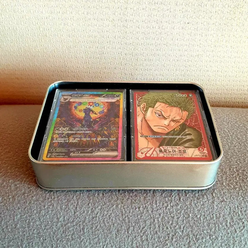 [BUNJANG] One Piece and Pokémon Card Game Sets (2 Types, 1 Set Each) / 카드게임 원피스 포켓몬 2종 1세트씩 드립니다