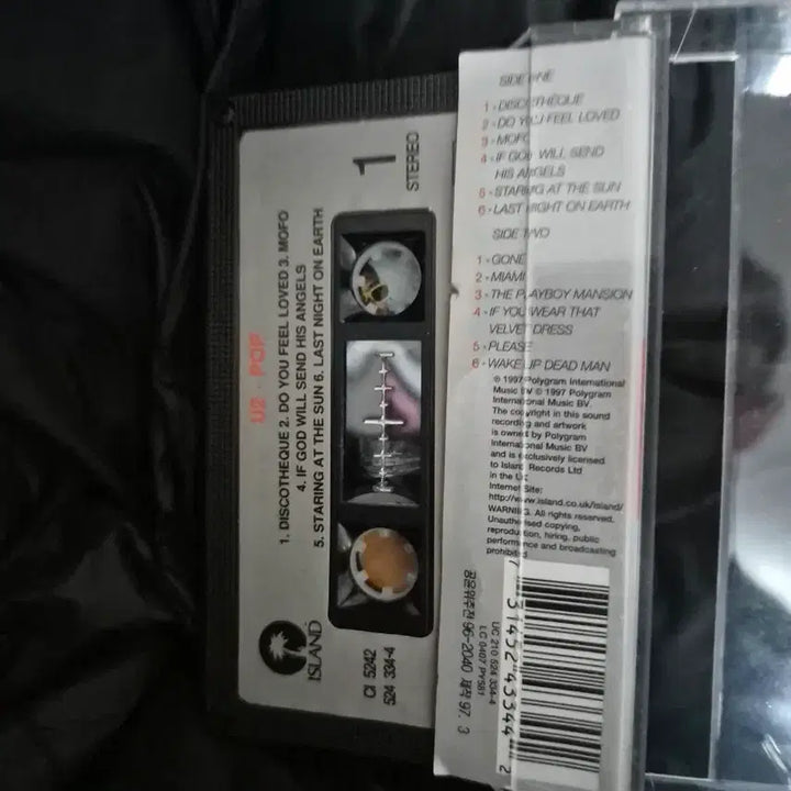 [BUNJANG] U2 POP Cassette Tape / U2 POP 카세트 테이프
