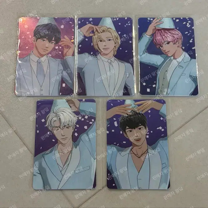 [BUNJANG] PLAVE Happy PLAVE Day Photocard 5 Types Bundle Set / 플레이브 해피 플레이브 데이 포카 5종 드볼 일괄 판매합니다