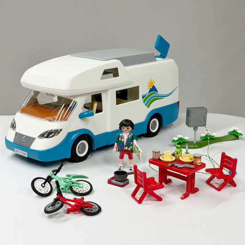 [BUNJANG] Playmobil Camper Van Figure Bundle Set / 플레이모빌 캠핑카 피규어 (일괄 판매)