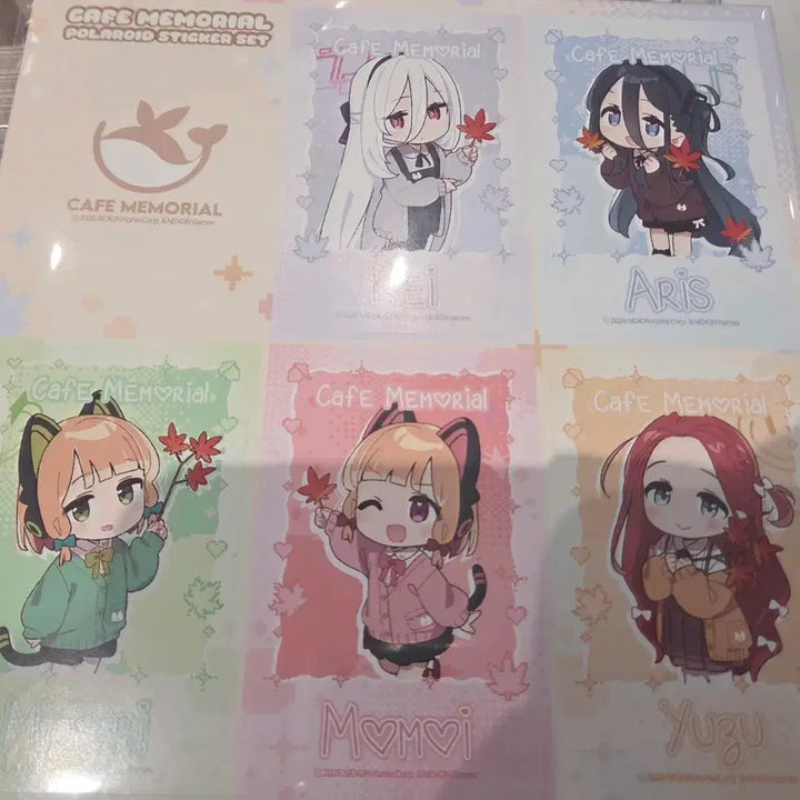 [BUNJANG] Blue Archive Game Development Department Sticker (Sealed) / 미개봉) 블루아카이브 카페메모리얼 게임개발부 스티커