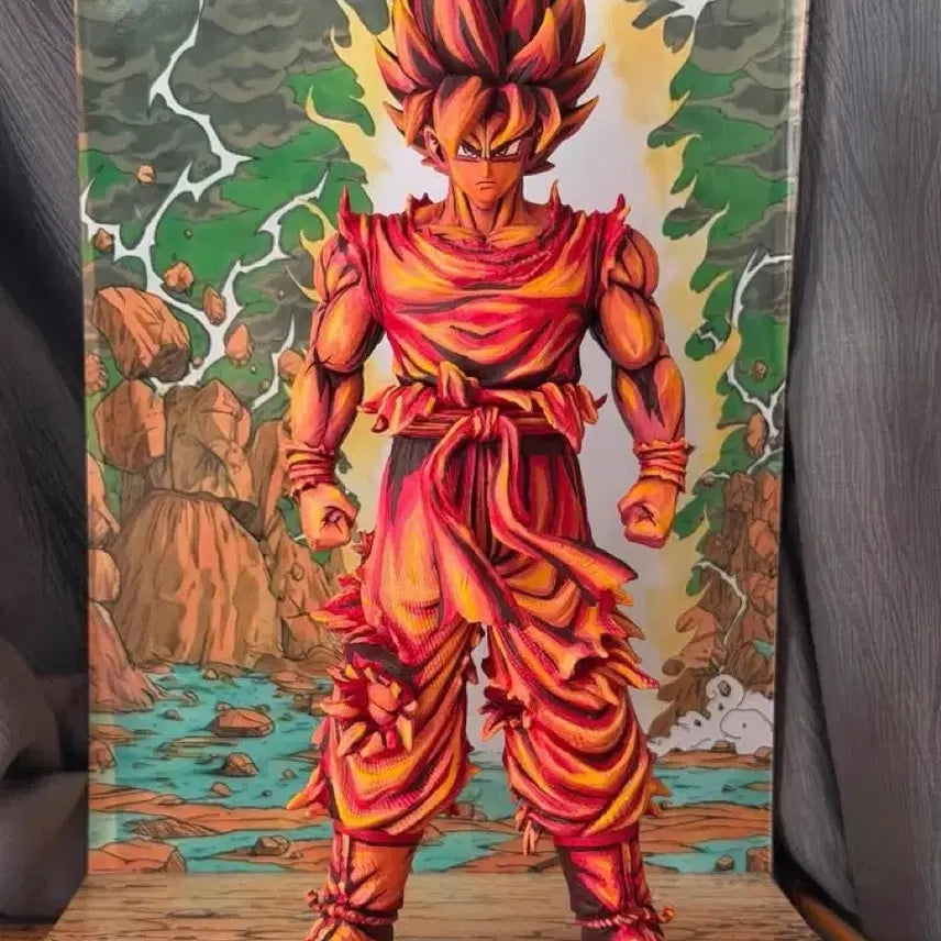 [BUNJANG] Dragon Ball Son Goku Repaint Figure / 드래곤볼 손오공 피규어 리페인트