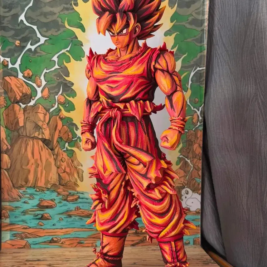 [BUNJANG] Dragon Ball Son Goku Repaint Figure / 드래곤볼 손오공 피규어 리페인트