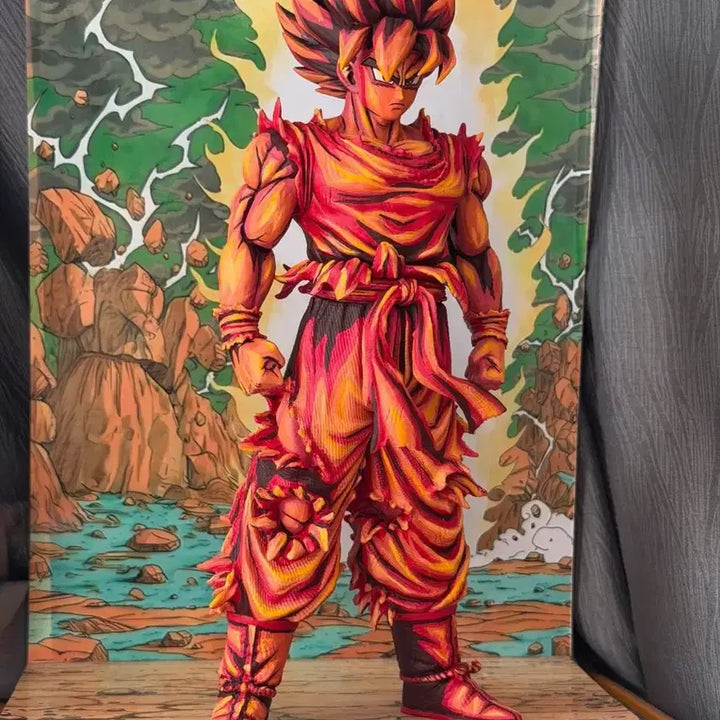 [BUNJANG] Dragon Ball Son Goku Repaint Figure / 드래곤볼 손오공 피규어 리페인트