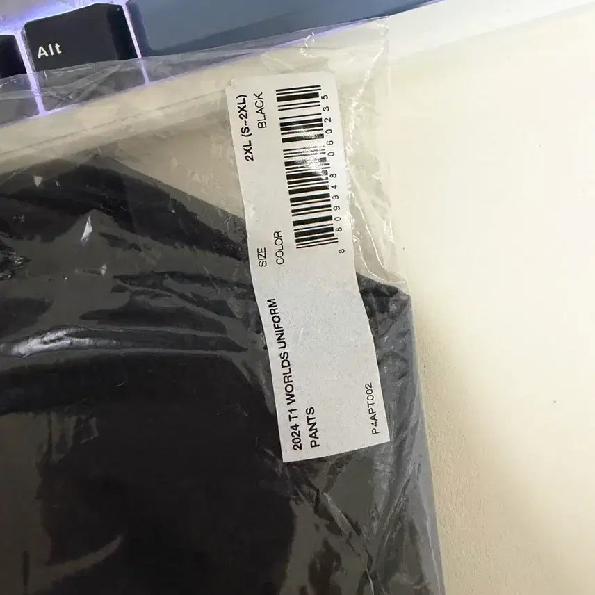 [BUNJANG] T1 2024 Worlds Uniform Pants Black XL / 택포14.5) 2024 T1 월드 유니폼 팬츠 블랙 XL