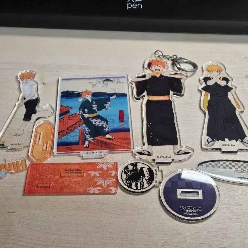[BUNJANG] Haikyuu!! Shoyo Hinata Acrylic Stand Bundle Set / 하이큐 히나타 쇼요 아크릴 스탠드 일괄