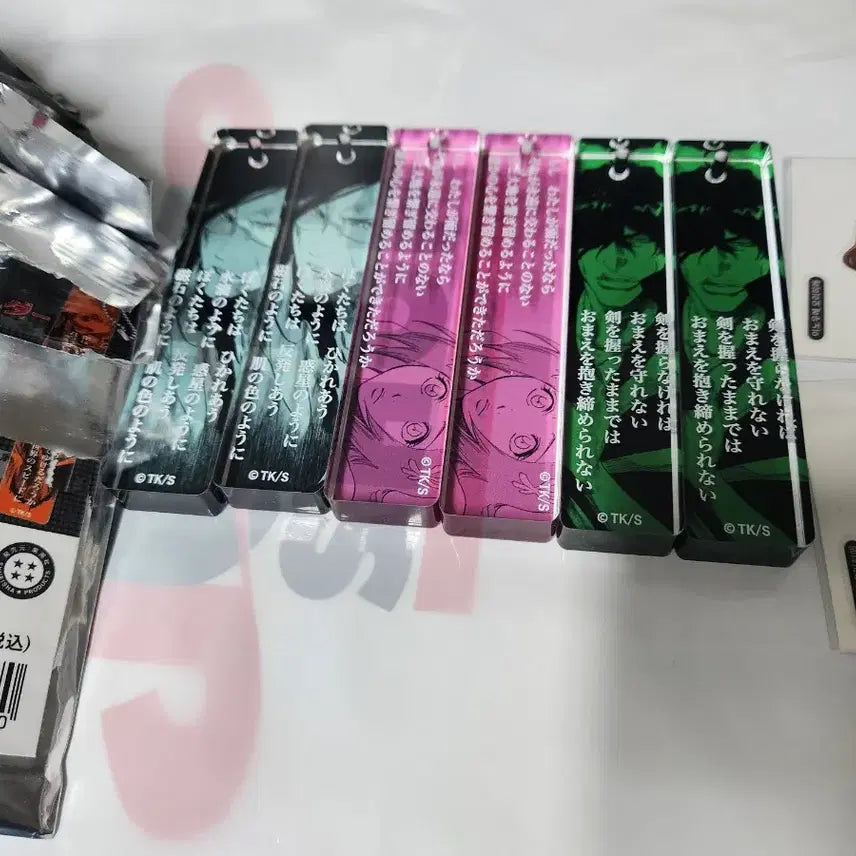 [BUNJANG] Bleach Jump Shop Acrylic Stand &amp; Sticker Bundle / 블리치 점프샵 아크릴 스틱, 오리히메 띠부실 일괄 판매합니다.