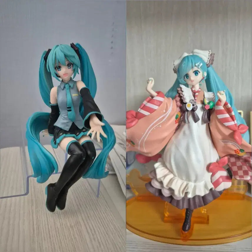 [BUNJANG] Hatsune Miku Noodle Stopper Figure Bundle Set / 하츠네 미쿠 누들스토퍼 피규어 일괄