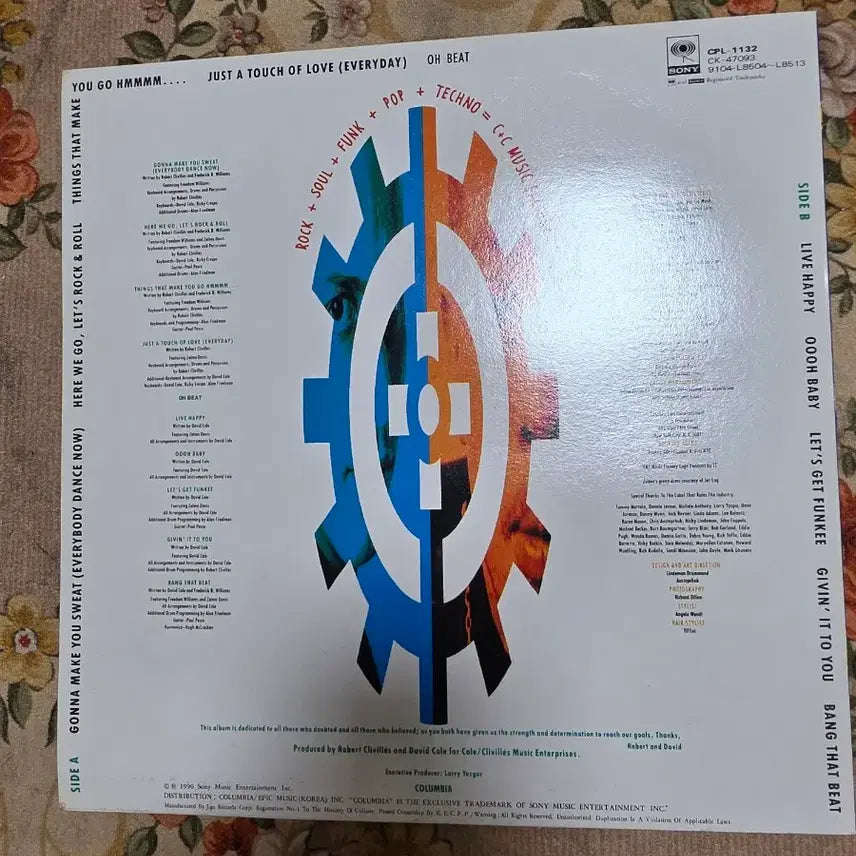 [BUNJANG] C+C Music Factory LP / C+C Music Factory LP