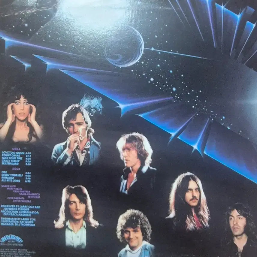 [BUNJANG] Jefferson Starship Earth LP / EARTH Jefferson Starship LP