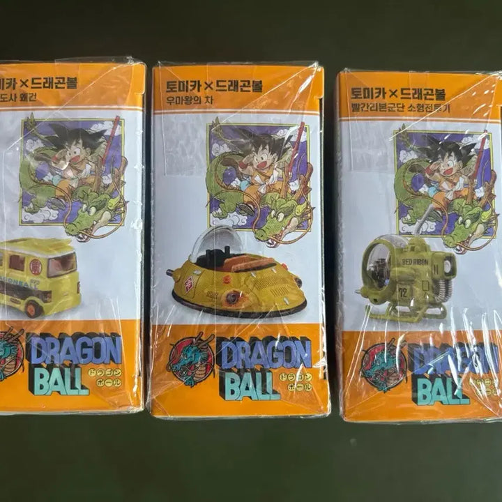 [BUNJANG] Dragon Ball Tomica 3-Piece Set / 드래곤볼 토미카 3종 세트