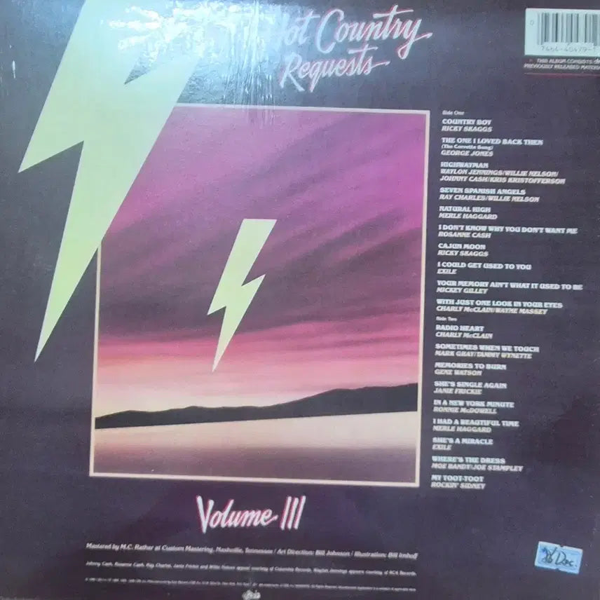 [BUNJANG] Hot Country Requests Volume III LP / Hot Country Requests Volume III LP