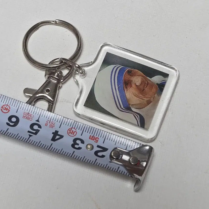 [BUNJANG] Saint Therese Keychain - Catholic Rosary Pendant / 성녀 데레사 열쇠고리 가톨릭 천주교 열쇠고리 성모