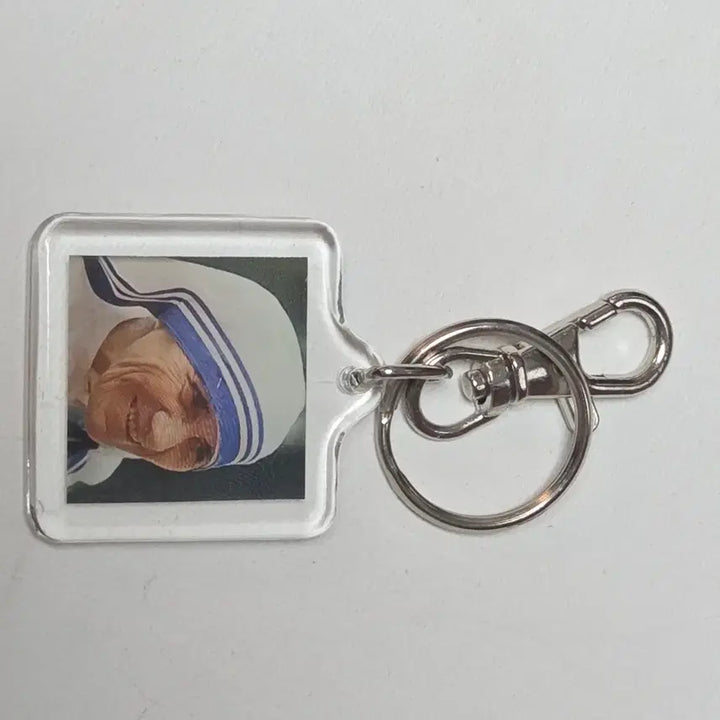 [BUNJANG] Saint Therese Keychain - Catholic Rosary Pendant / 성녀 데레사 열쇠고리 가톨릭 천주교 열쇠고리 성모