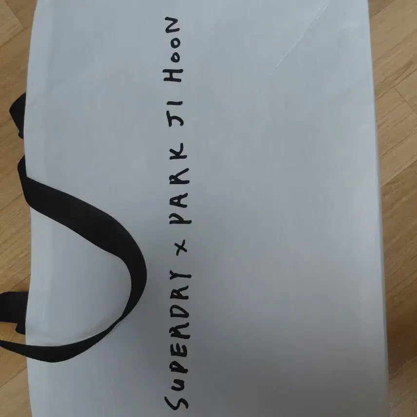 [BUNJANG] Park Ji Hoon Superdry Reusable Bag / 박지훈 슈퍼드라이 팝업 리유저블백