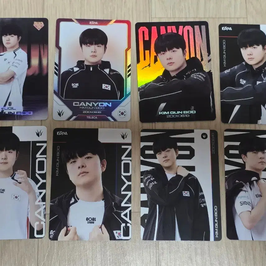 [BUNJANG] Actor Kahn Set Photocard 8 Types / 칸 세트 포토카드 8종