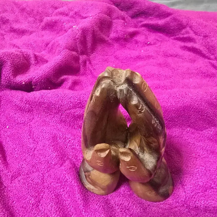 [BUNJANG] Olive Wood Praying Hands Statue / 올리브 나무 기도하는 손 조각상