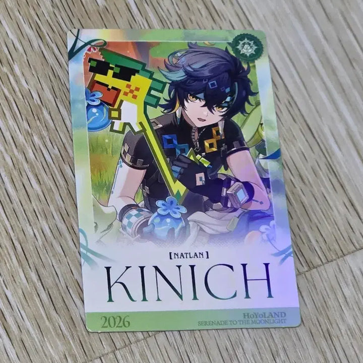 [BUNJANG] Genshin Impact Kinich Fortune Photocard / 호요랜드 2026 원신 키니치 점괘 포카 뽑기 kinich