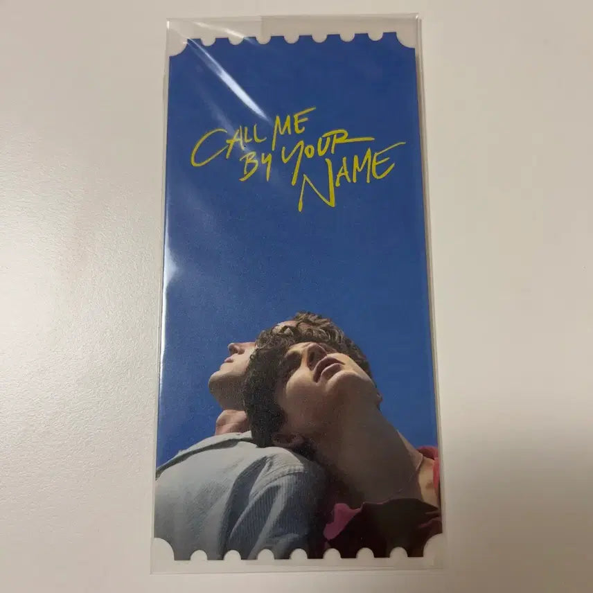 [BUNJANG] Call Me By Your Name Original Ticket / 콜 미 바이 유어 네임 오리지널 티켓