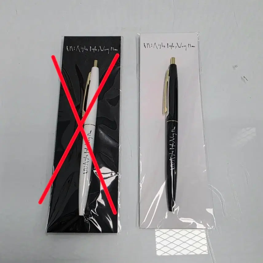 [BUNJANG] BTS RM RPWP Ballpoint Pen Black / (새상품) BTS 방탄 RM RPWP 볼펜 블랙
