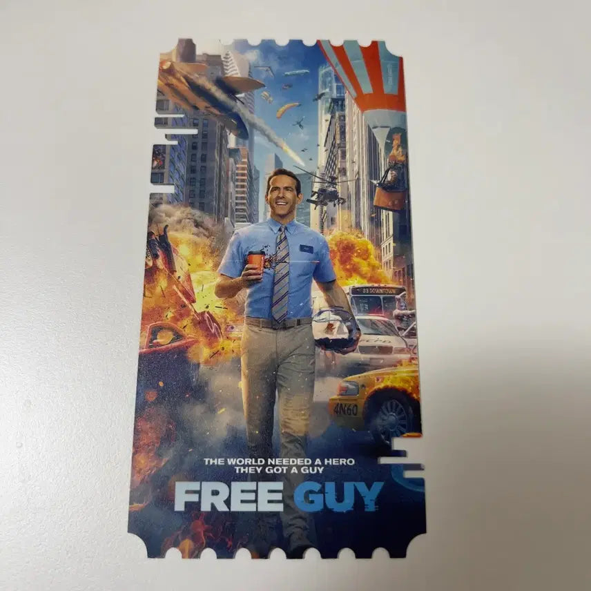 [BUNJANG] Free Guy Original Ticket / 프리가이 오리지널 티켓