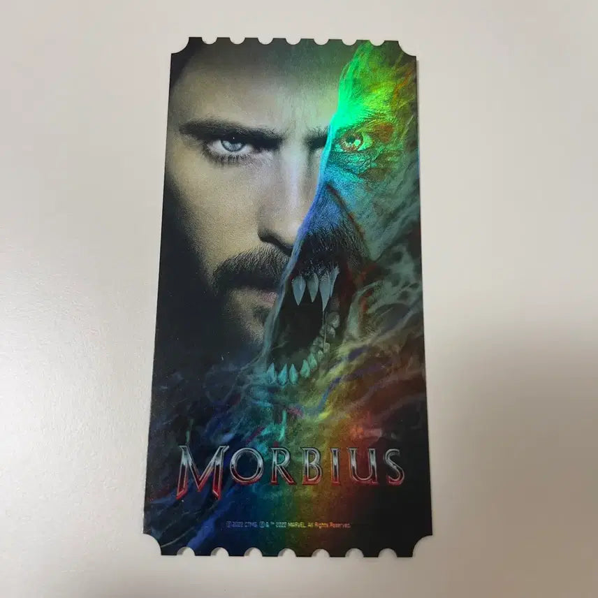 [BUNJANG] Morbius Original Ticket / 모비우스 오리지널 티켓