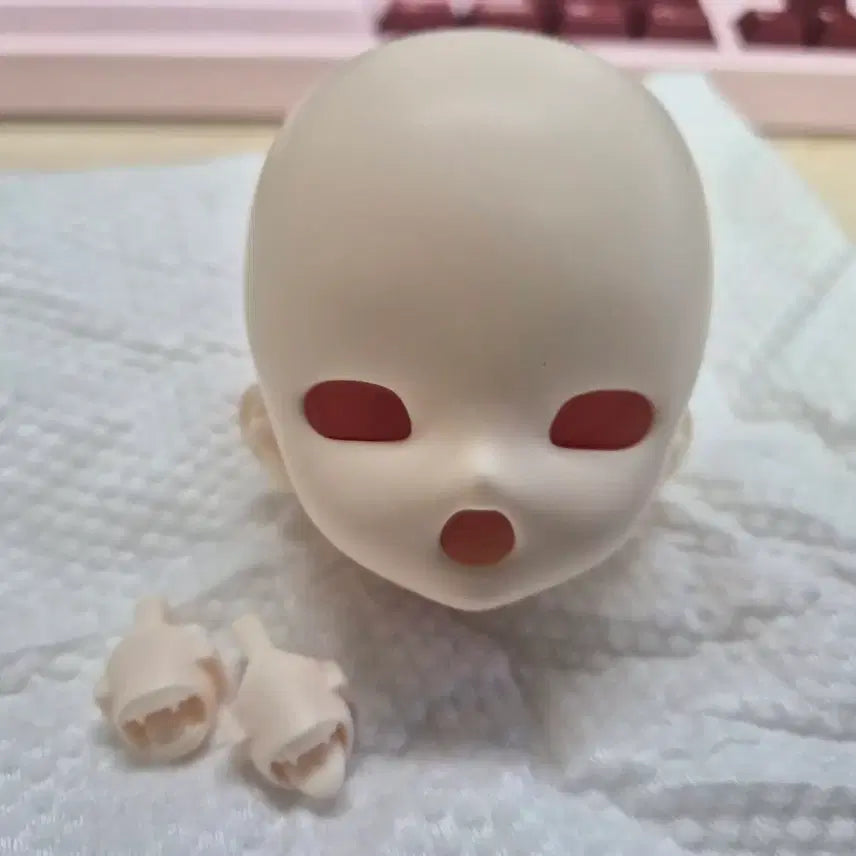 [BUNJANG] ShouShouDoll Kitty BJD Head (Semi-White) / 쇼쇼돌 키티 구체관절인형 헤드 shoushou kitty dou