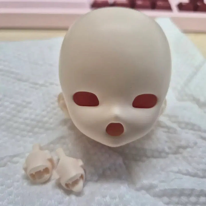 [BUNJANG] ShouShouDoll Kitty BJD Head (Semi-White) / 쇼쇼돌 키티 구체관절인형 헤드 shoushou kitty dou