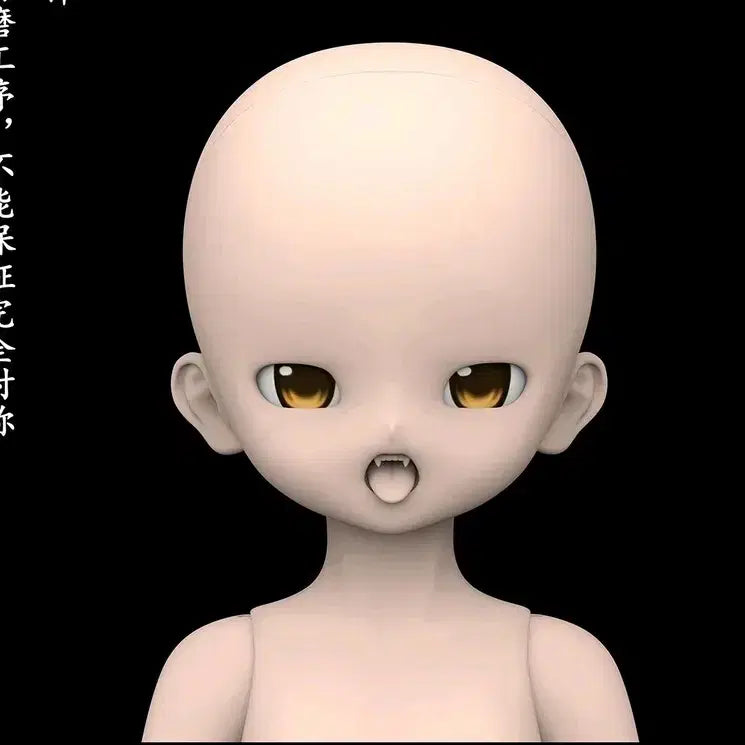 [BUNJANG] ShouShouDoll Kitty BJD Head (Semi-White) / 쇼쇼돌 키티 구체관절인형 헤드 shoushou kitty dou