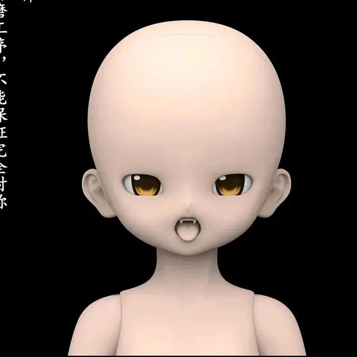 [BUNJANG] ShouShouDoll Kitty BJD Head (Semi-White) / 쇼쇼돌 키티 구체관절인형 헤드 shoushou kitty dou