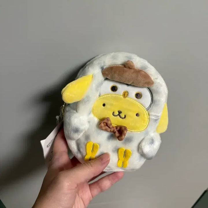 [BUNJANG] Sanrio Pompompurin Owl Forest Series Pouch / 폼폼푸린 파우치 부엉이 숲속시리즈